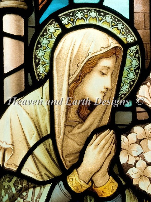 Mary Praying Material Pack - Click Image to Close